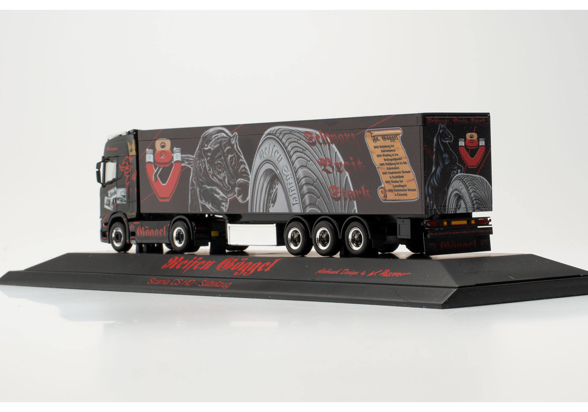 Scania CS 20 HD Schubboden-Sattelzug „Reifen Göggel“