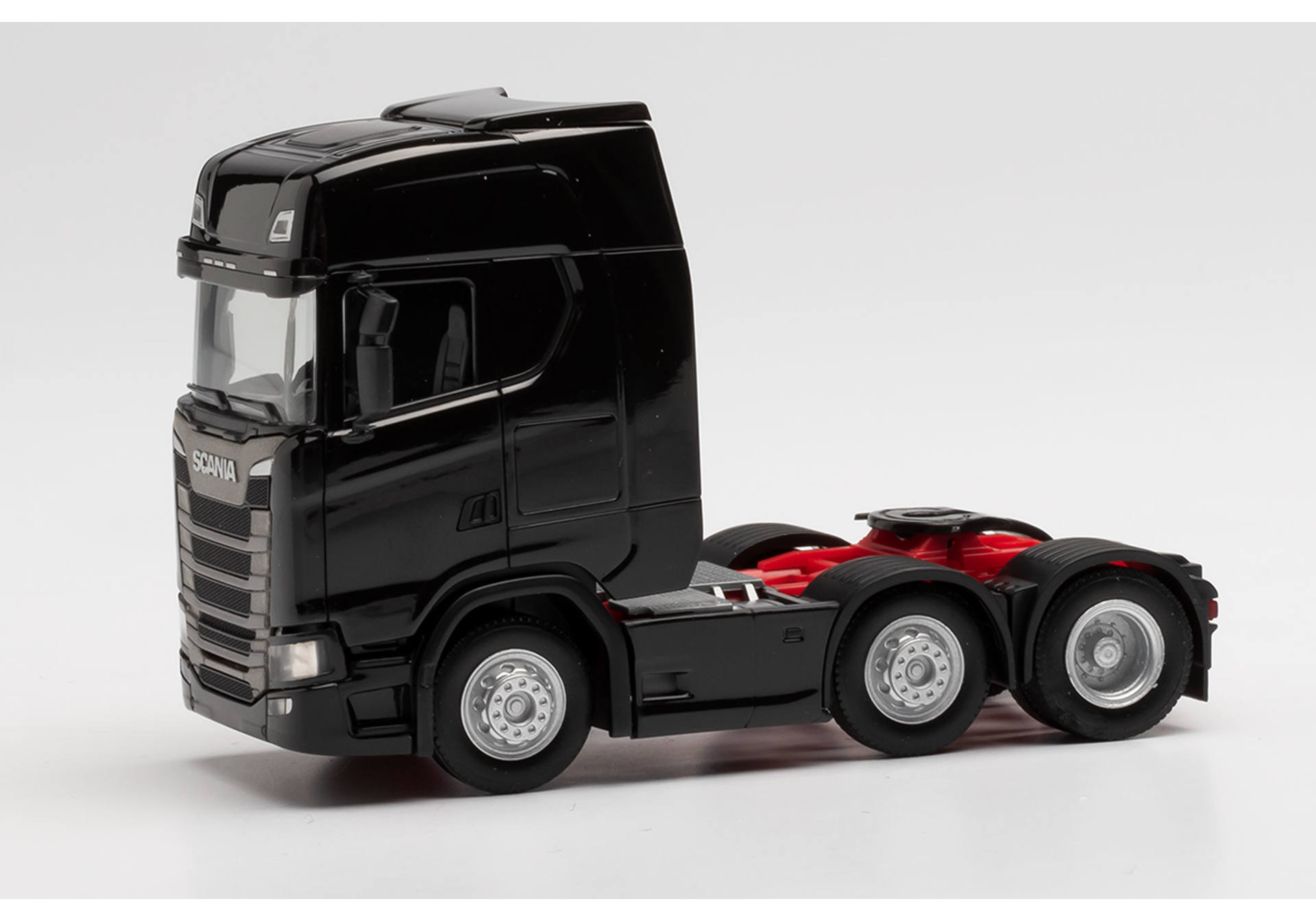 Scania CS HD 6x2 Zugmaschine, schwarz