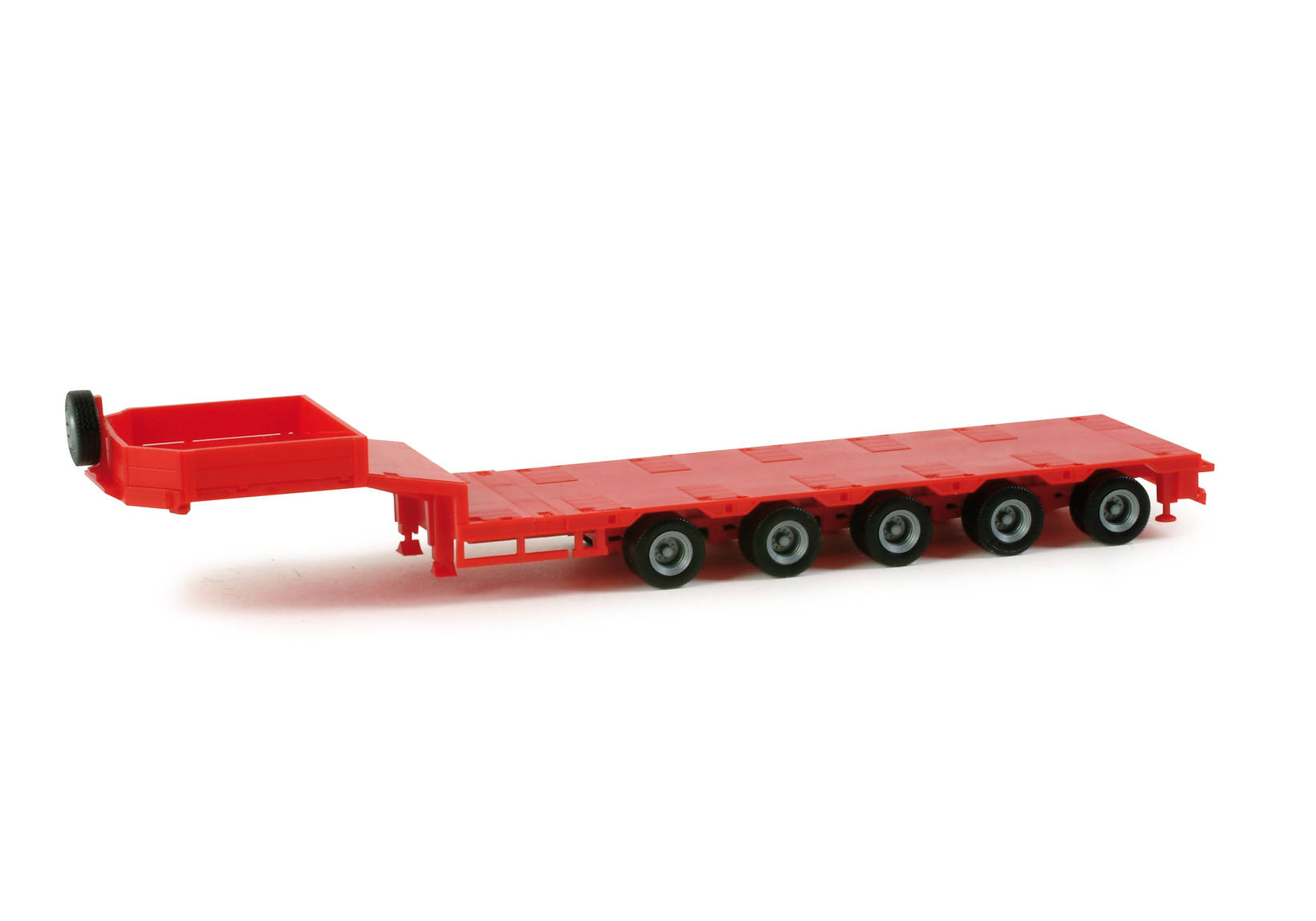 Goldhofer low boy trailer 5-axle with enclosed chutes