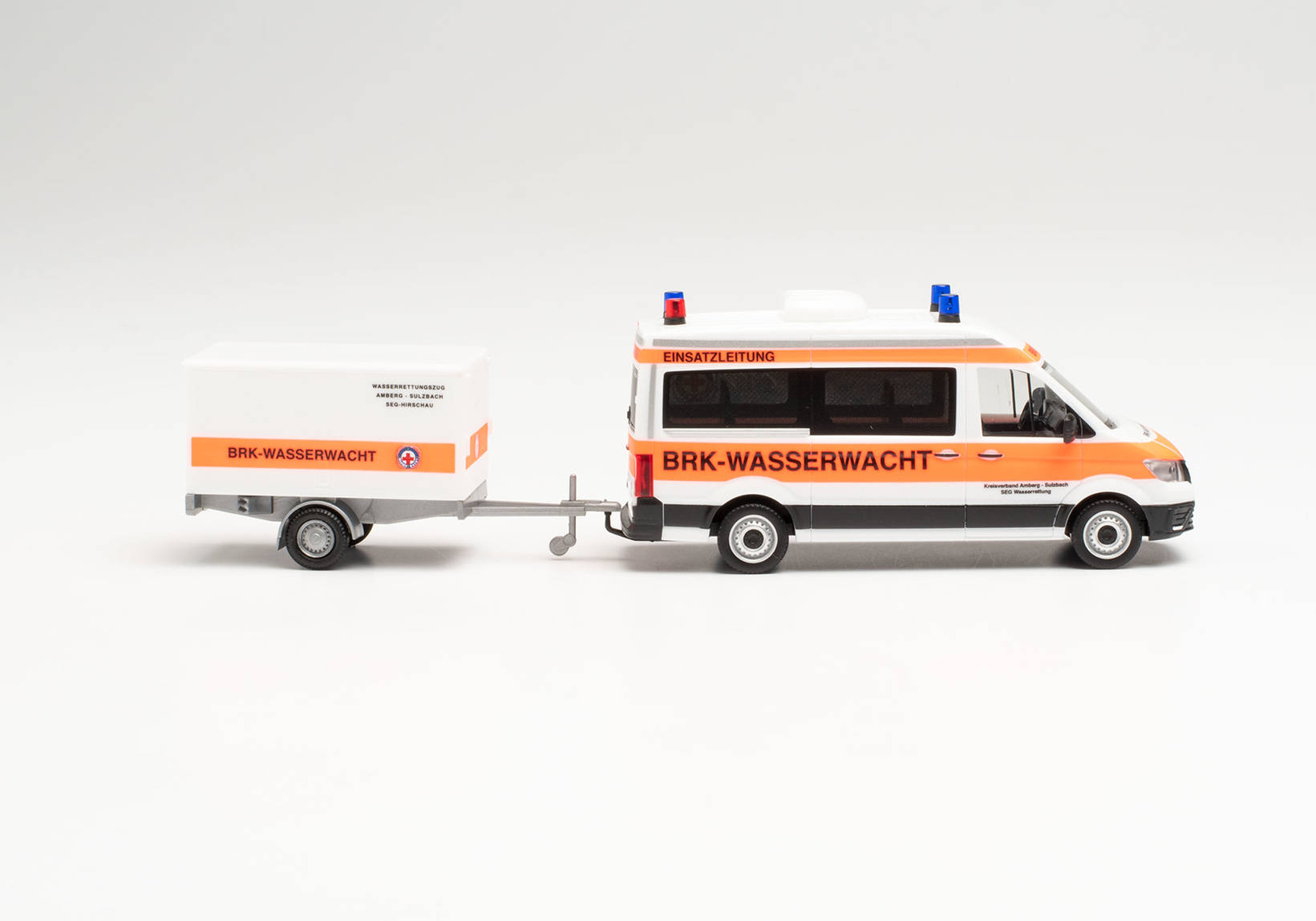 MAN TGE Bus HD mit Anhänger „BRK Wasserwacht Amberg/Sulzbach“