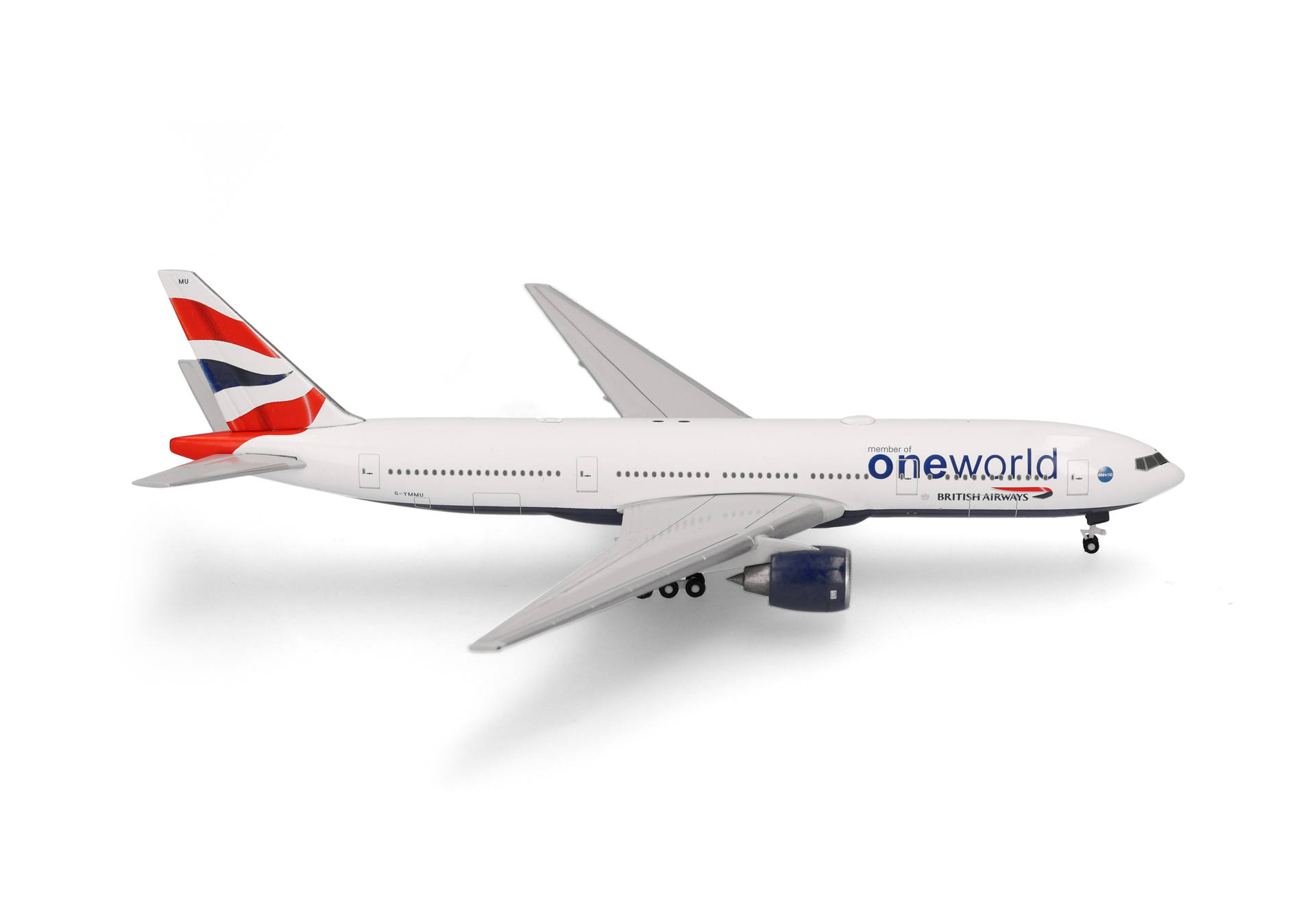 flugzeug, Boeing, Jetliner, british airways, Seitliche Ansicht, flugzeug, jet, modell, kommerzielles flugzeug, flügel