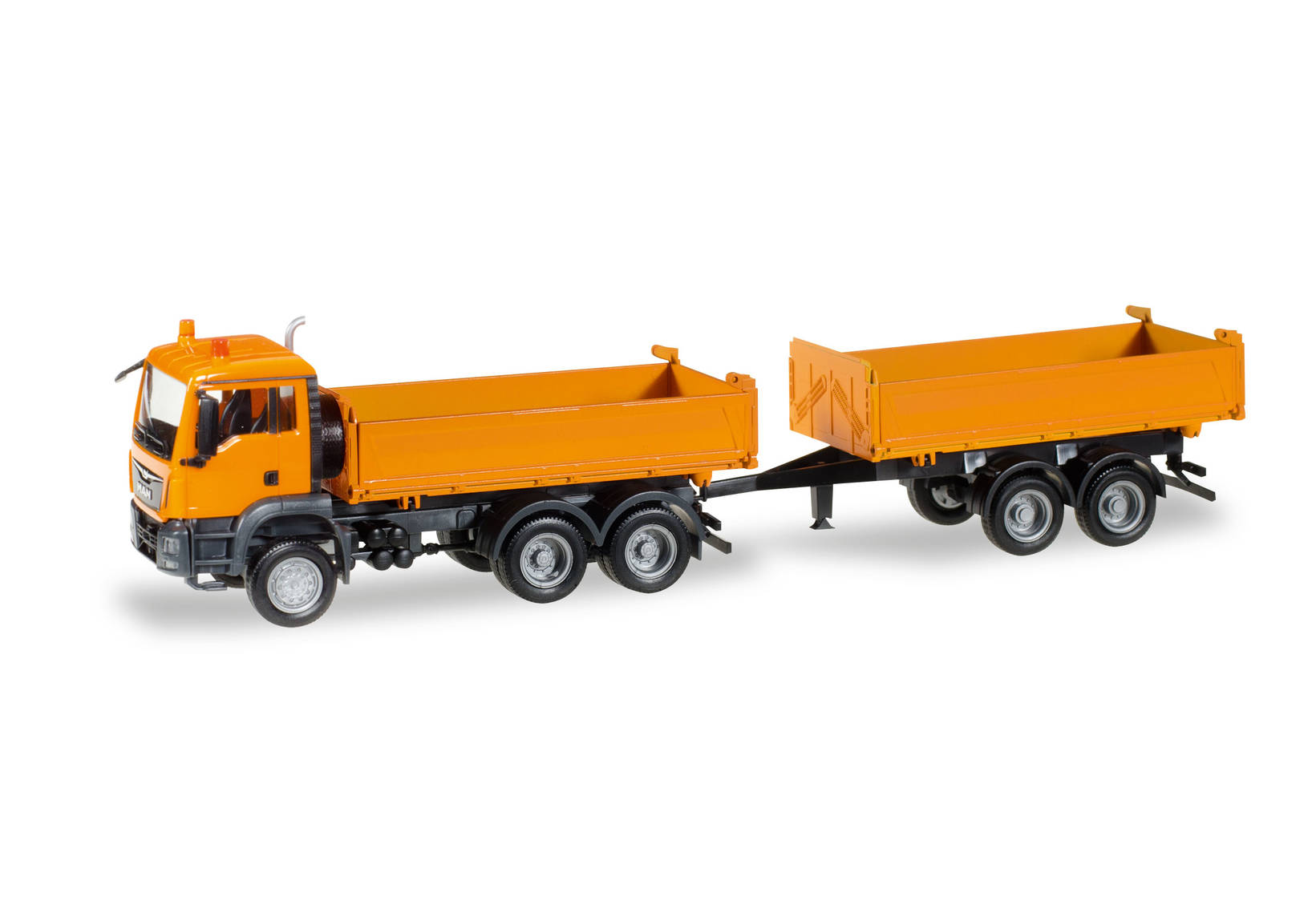 MAN TGS M Euro 6c Baukipper-Tandem-Hängerzug