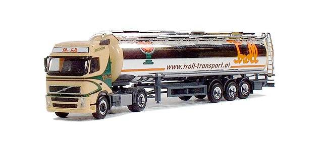 Volvo GL Jumbo tank semitrailer "Unitrans / Troll"
