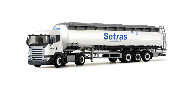 Scania R jumbo tank semitrailer "Setrans"