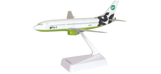 GO B737-300. This item comes / came in Wooster branded packaging.