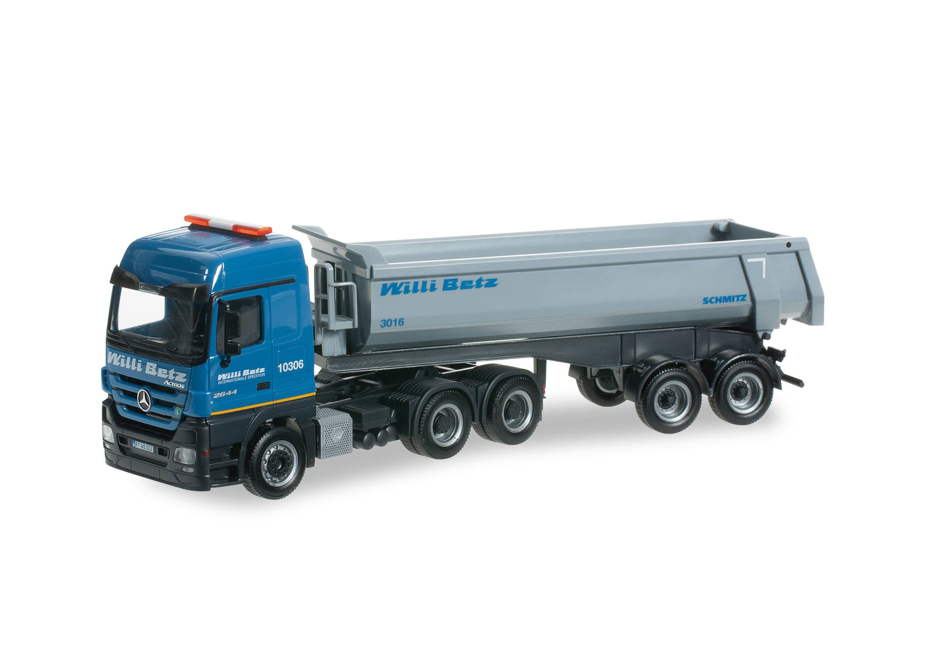 Mercedes-Benz Actros LH dump semitrailer "Betz"