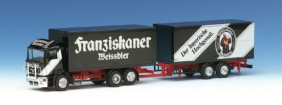 Man F2000 beer case 3A/2A tandem hanger train