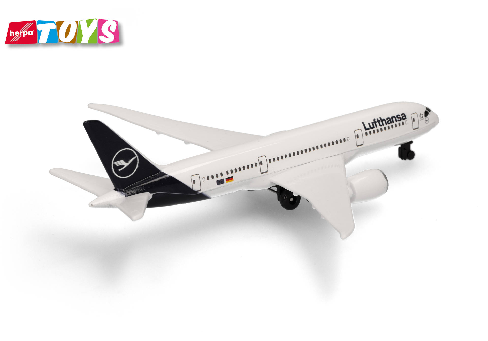 Herpa Toys: Single Airplane Lufthansa 787