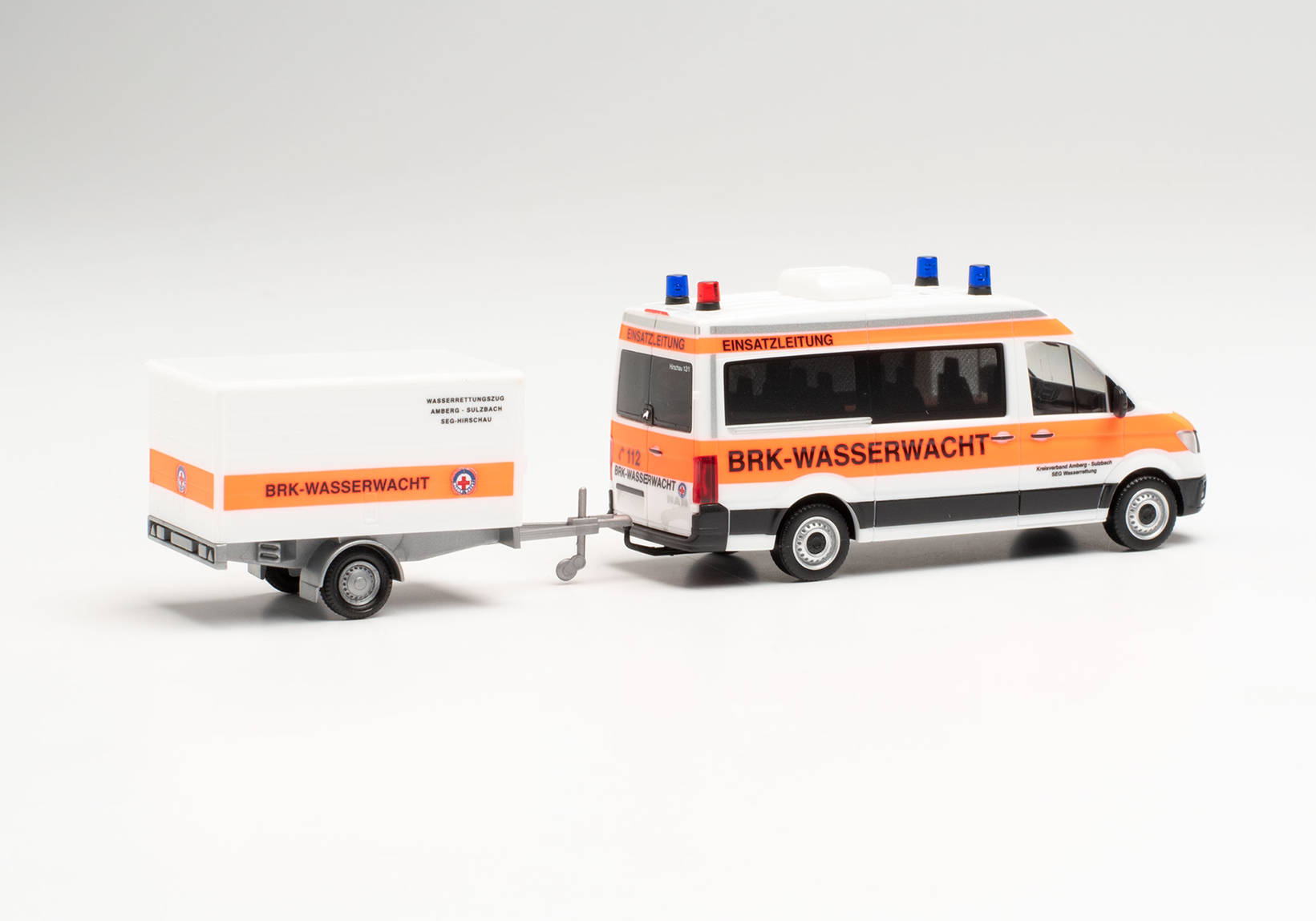 MAN TGE Bus HD mit Anhänger „BRK Wasserwacht Amberg/Sulzbach“