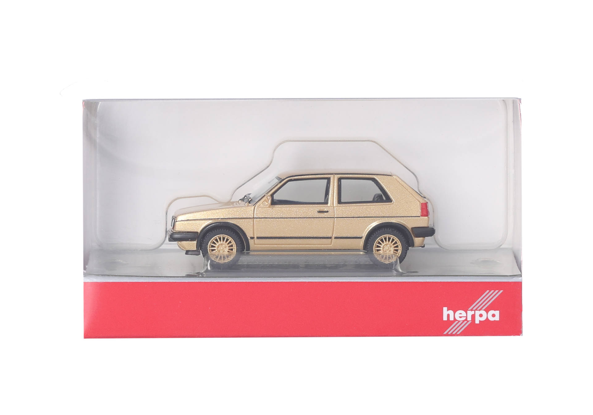 Volkswagen (VW) Golf GTI, gold metallic