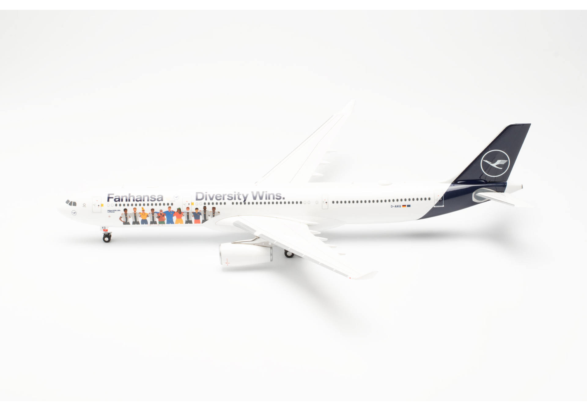 Lufthansa Airbus A330-300 "Fanhansa - Diversity Wins" - D-AIKQ