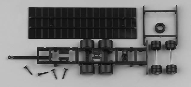 Hängerfahrgestell Tandem Volumen-Hängerzüge für Festaufbau 2-achs (7,82m) Inhalt: 2 Stück