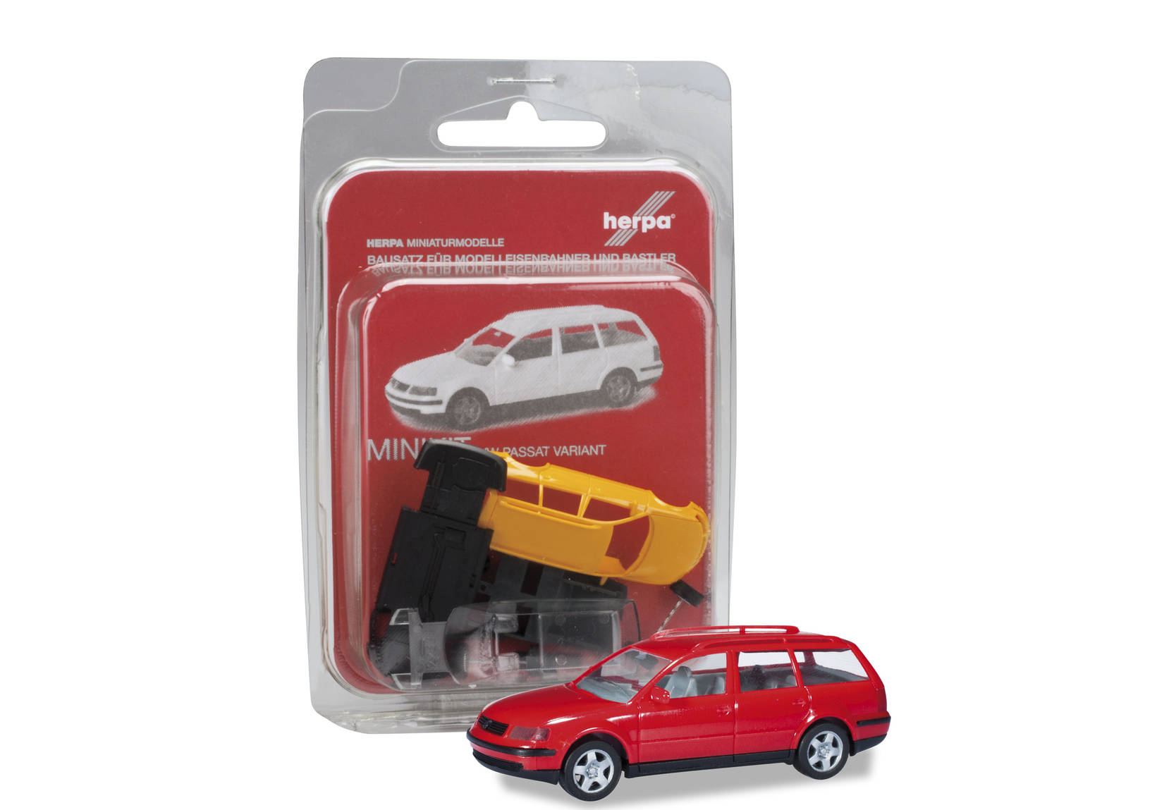 Herpa MiniKit: VW Passat Variant, light red