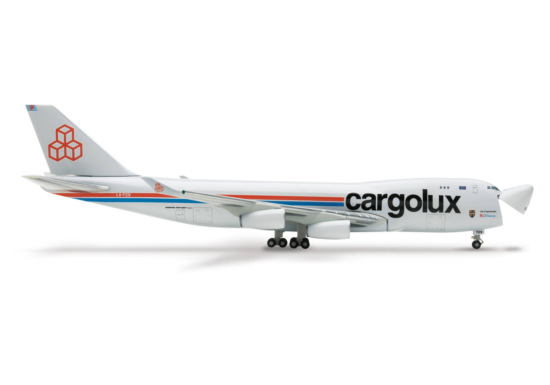 Cargolux Boeing 747-400F (open nose)