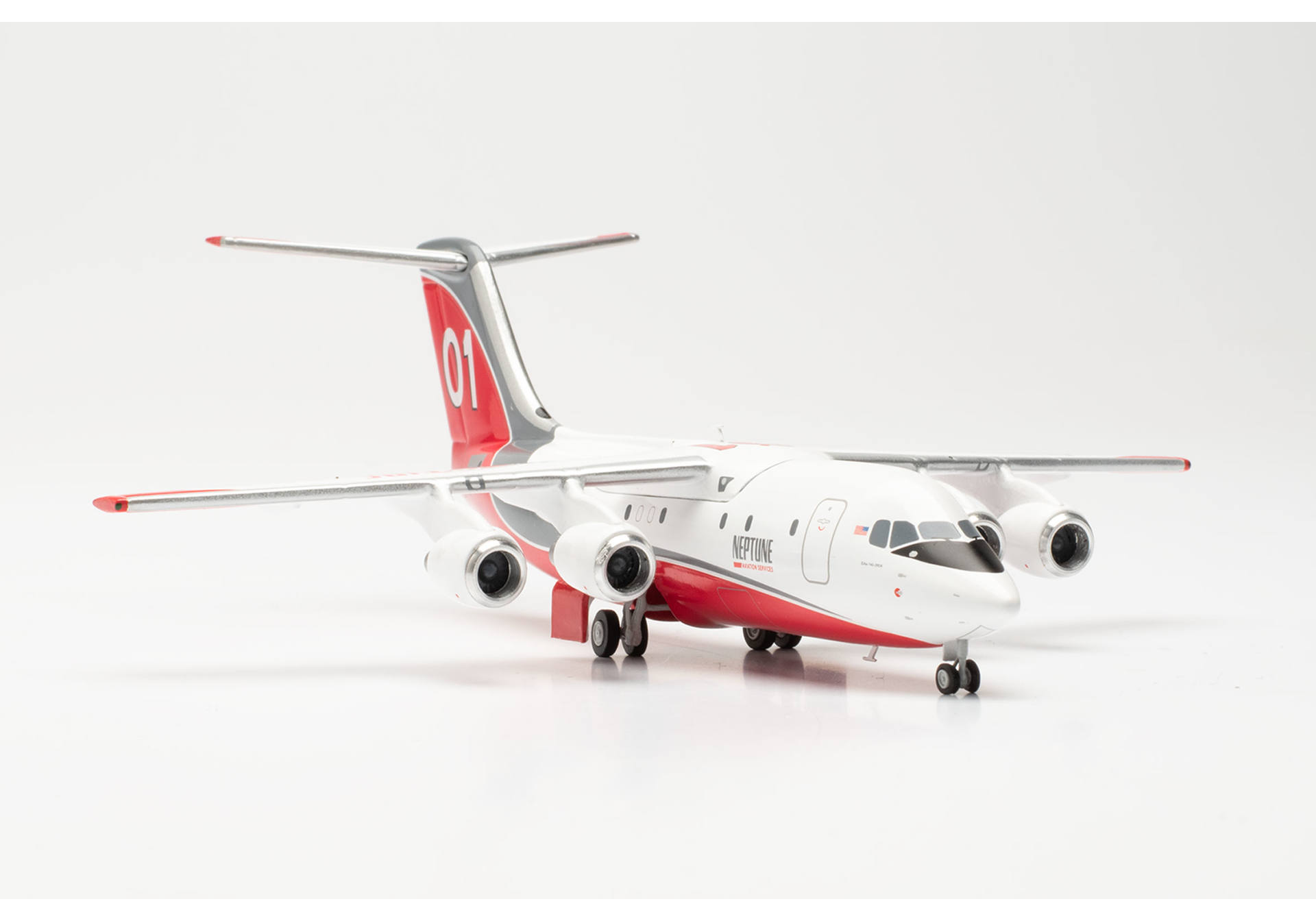 Neptune Aviation British Aerospace BAe 146-200 - N473NA / 01