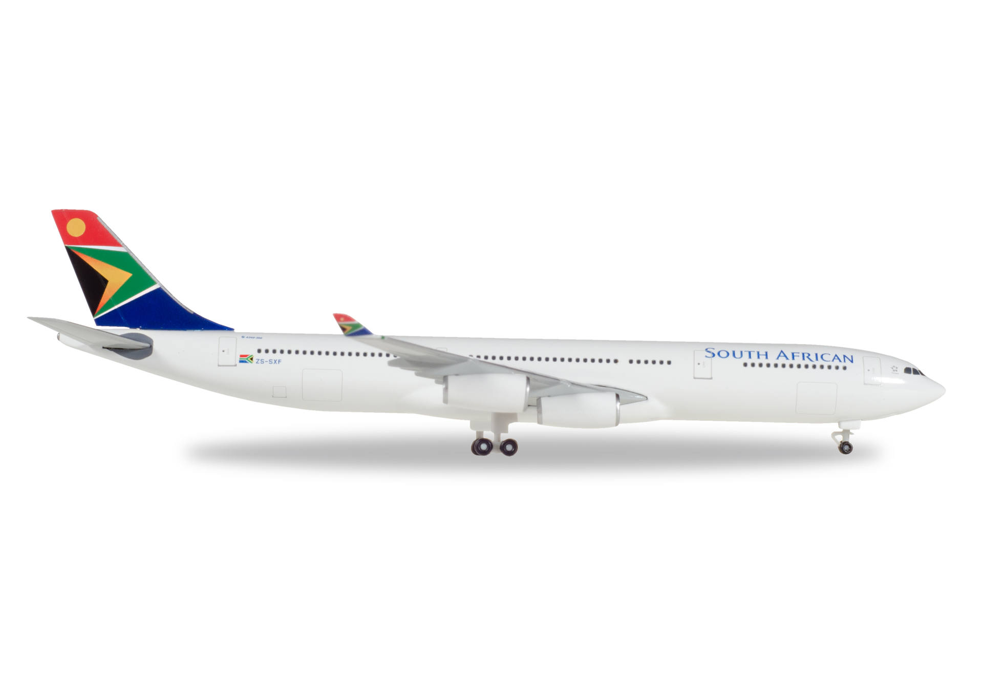 South African Airways Airbus A340-300 - ZS-SXF "N. Mandela Day"
