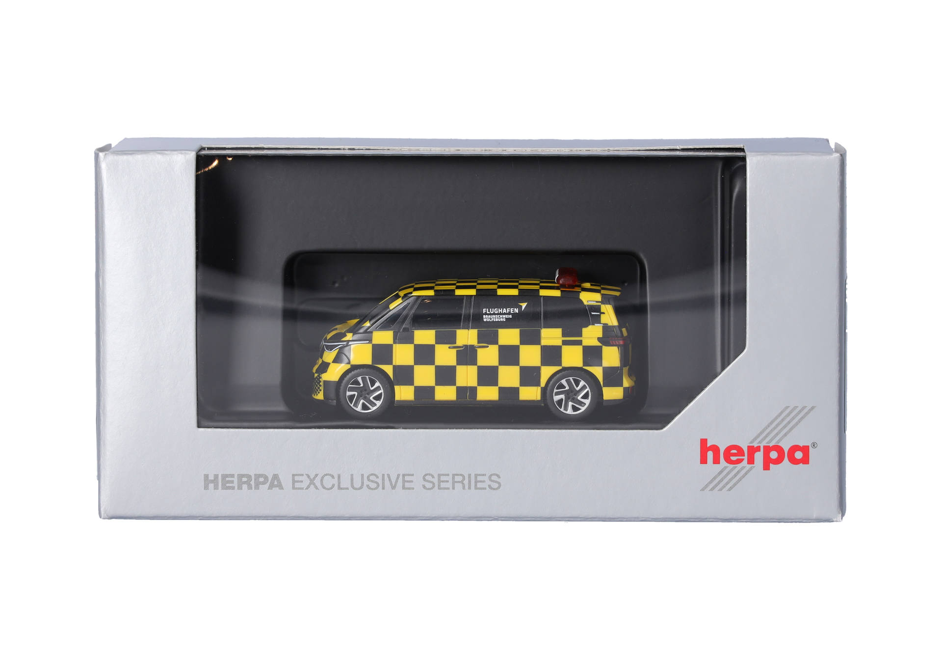 diecast car, model car, police van, yellow checkered, fleet vehicle