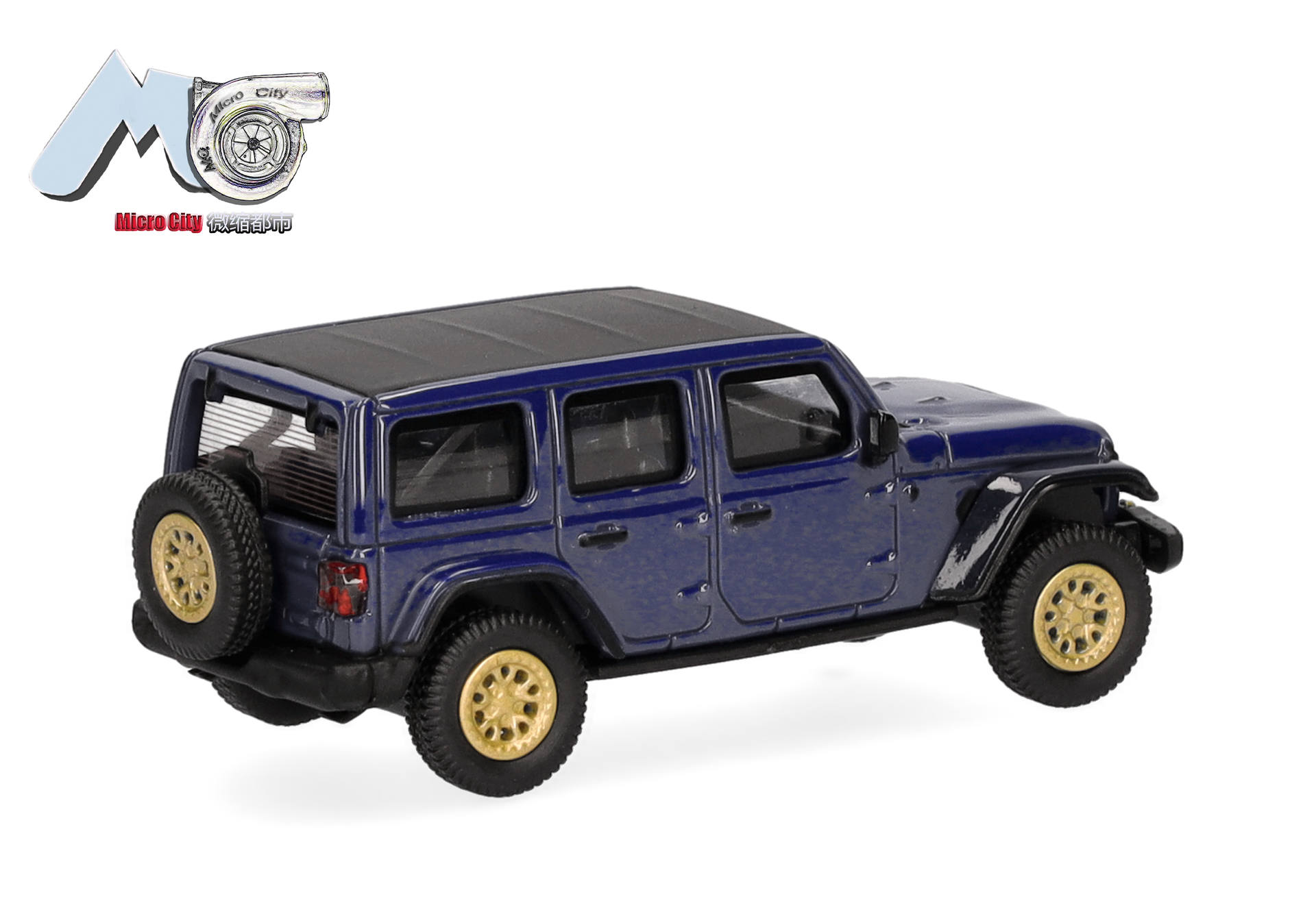 MicroCity: Jeep Wrangler, blau (ab 2017)