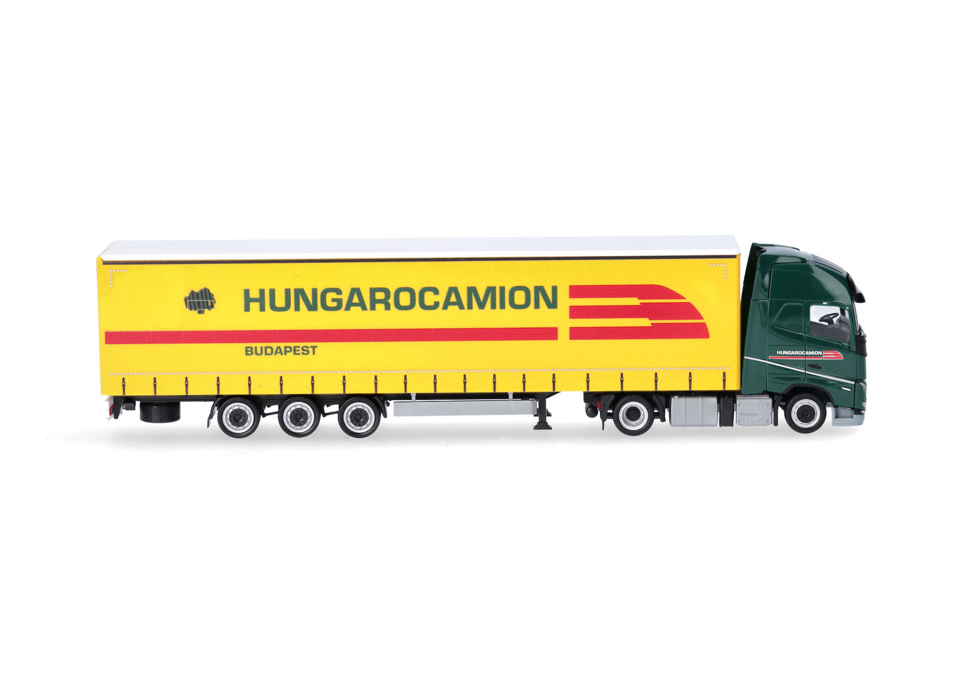Volvo FH Gl. XL 2020 Gardinenplanen-Sattelzug "Hungarocamion" (Ungarn / Budapest)