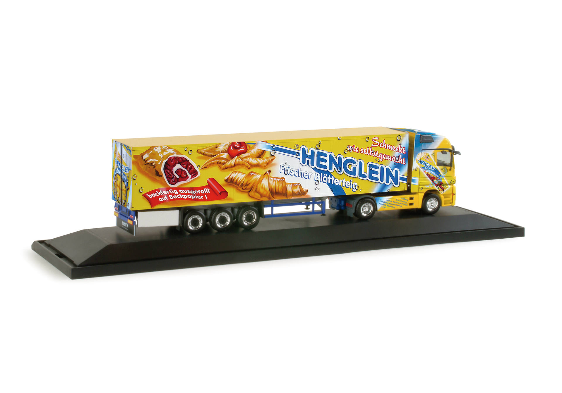 Mercedes-Benz Actros LH Kühlkoffer-Sattelzug "Henglein Pizzateig"