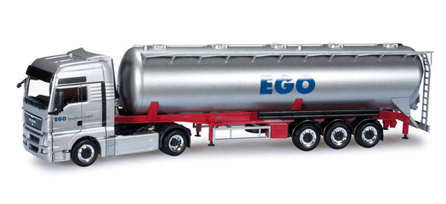 MAN TGX XXL silo semitrailer "EGO"