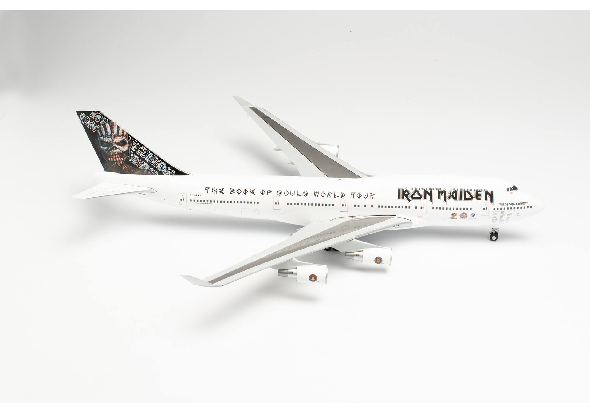 Iron Maiden (Air Atlanta Icelandic) Boeing 747-400 “Ed Force One” - The Book of Souls World Tour 2016 – TF-AAK