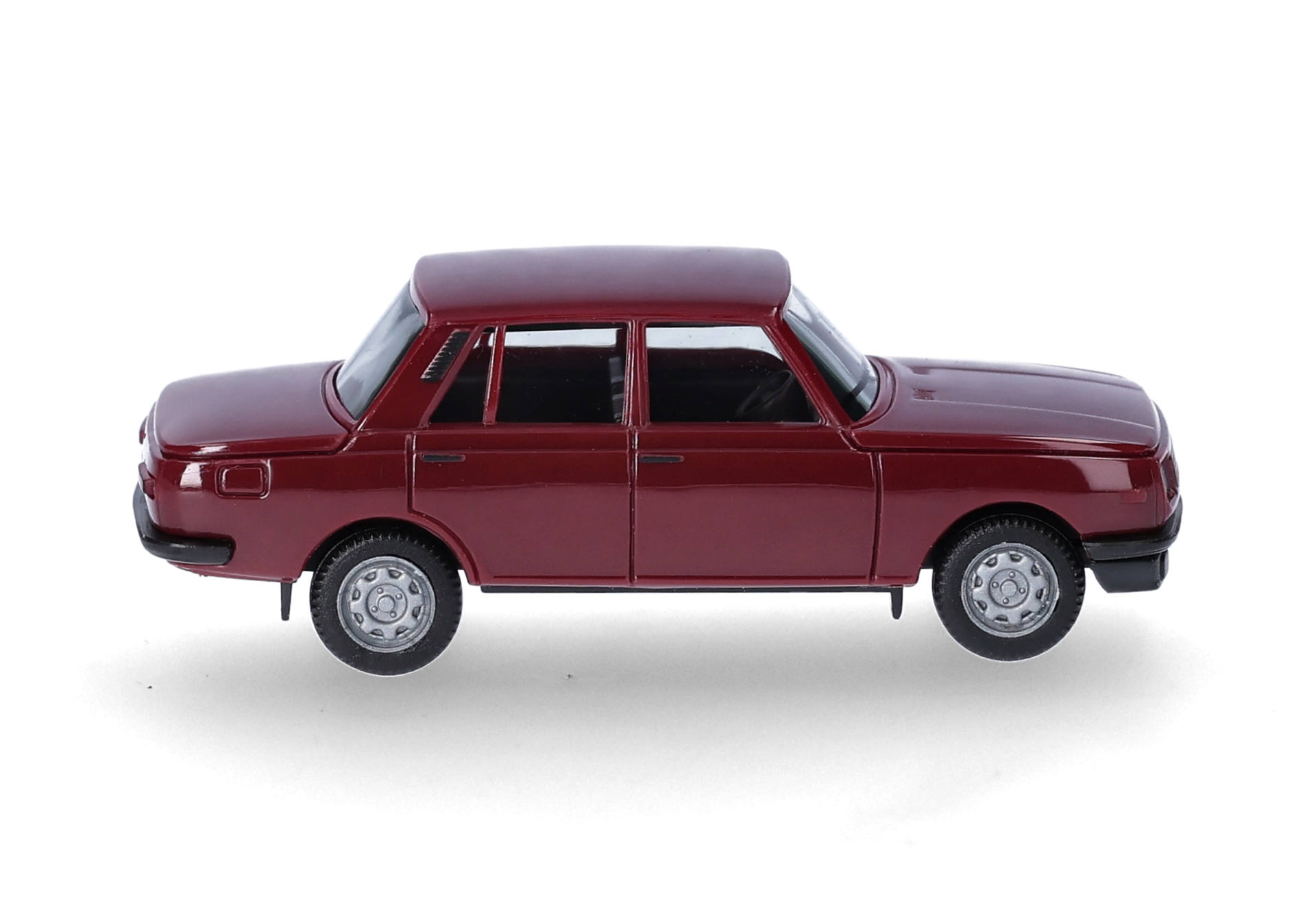 sedan car, model car, burgundy, four-door, toy model