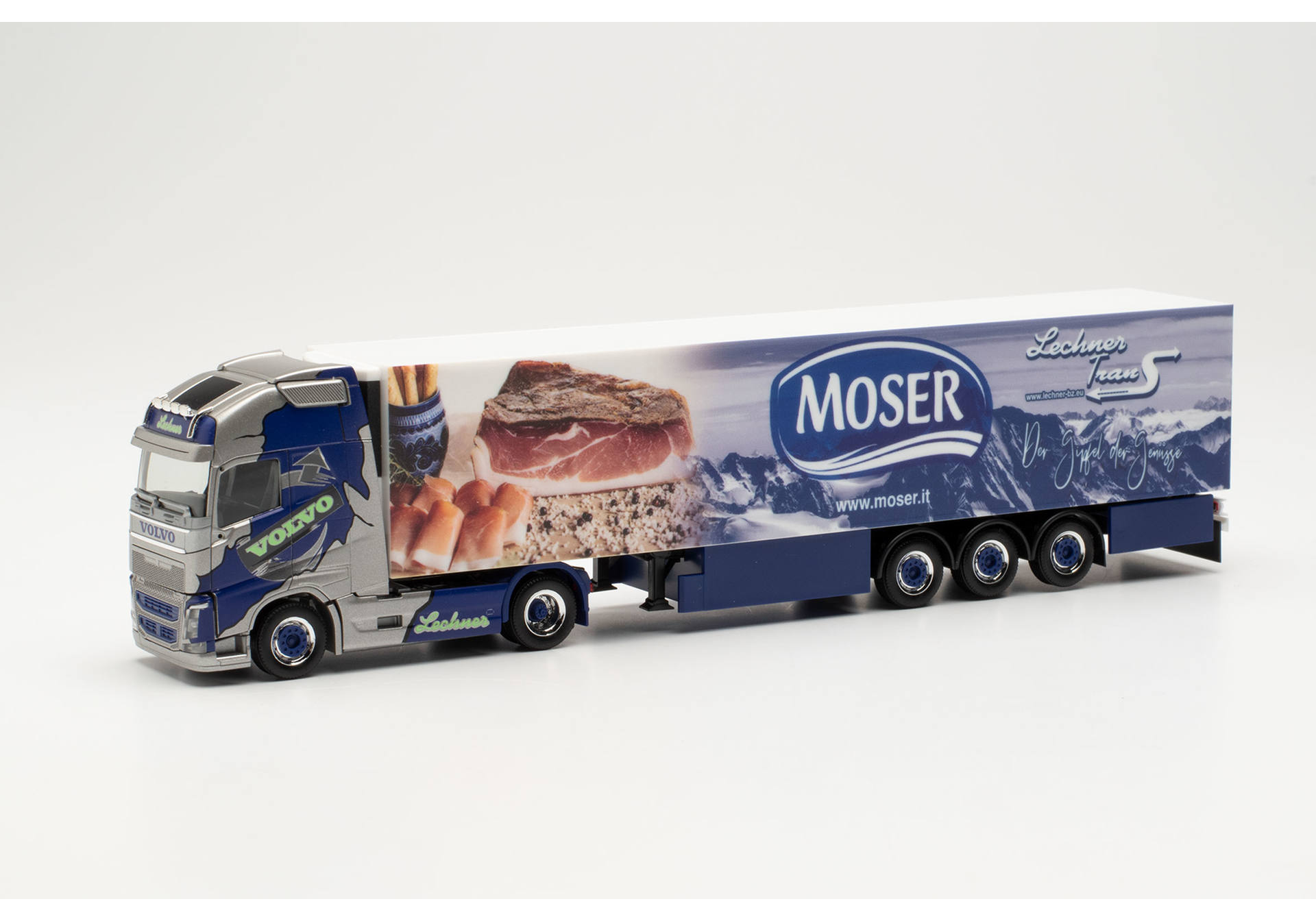 herpa volvo fh gl xl kühlkoffer sattelzug lechner trans 315074