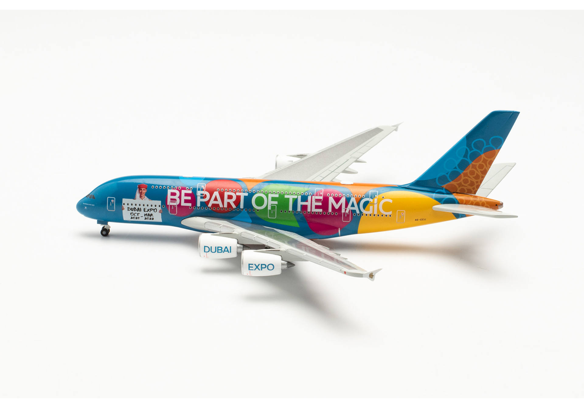 Emirates Airbus A380 “Expo 2020 Dubai - Be Part of the Magic” – A6-EEU