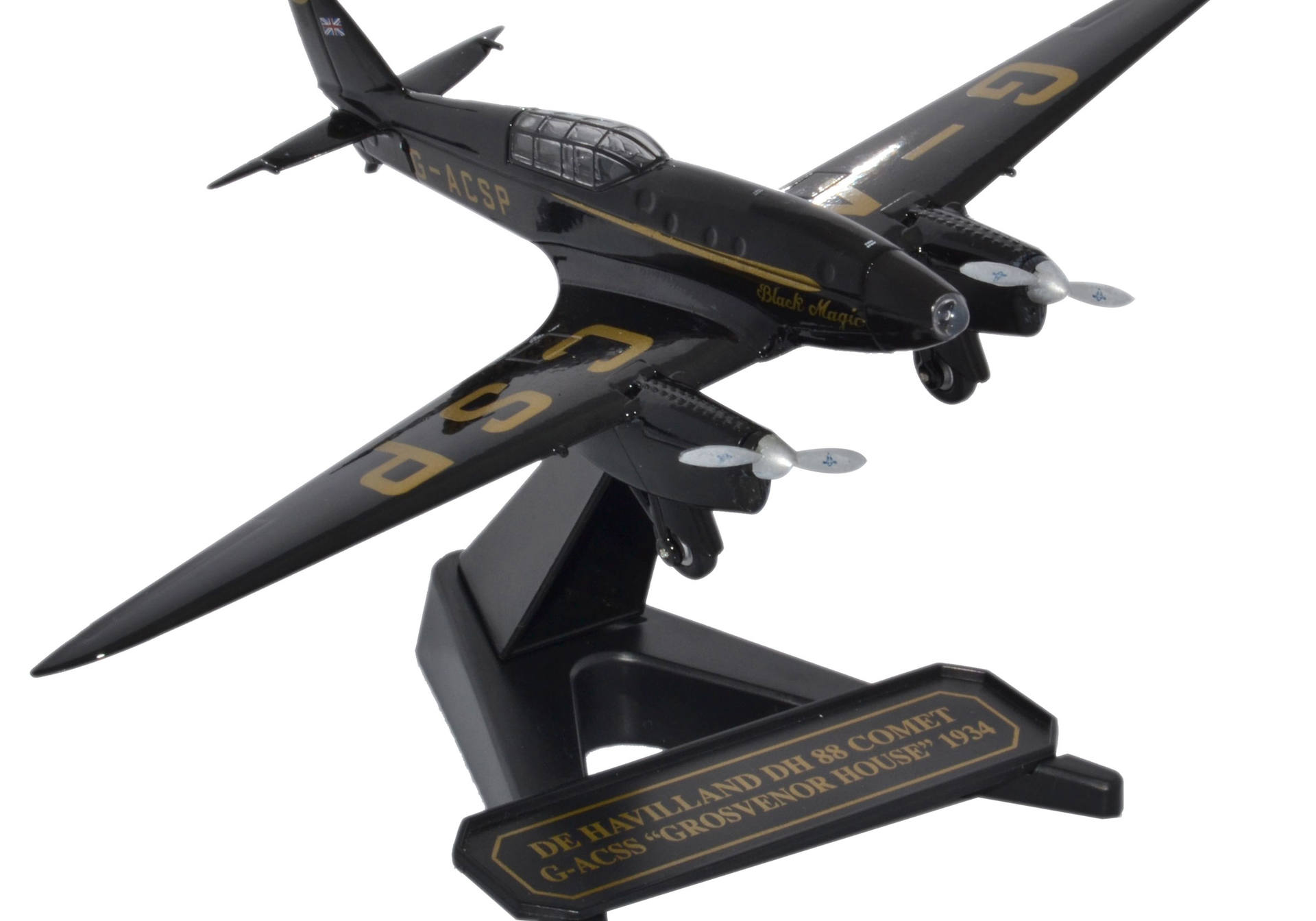 D H 88 Comet G-ACSP Black Magic