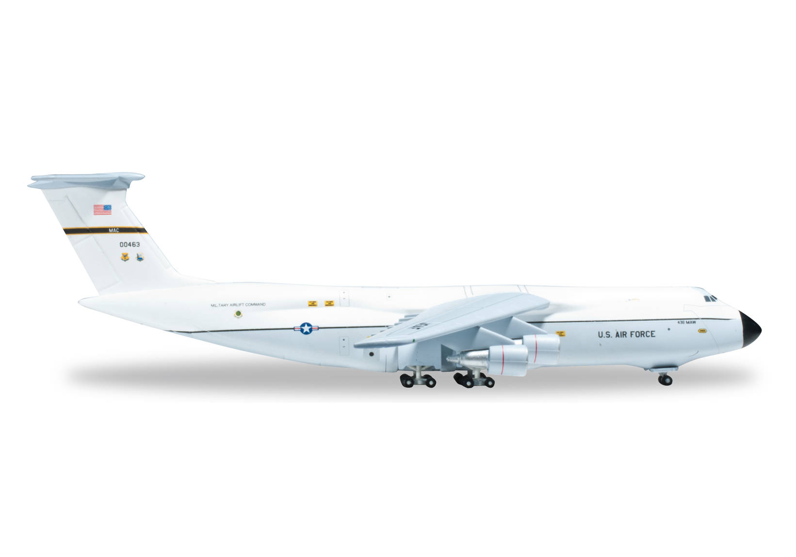 USAF, 436th Military Airlift Wing, Military Airlift Command, Dover AFB Lockheed C-5A Galaxy
