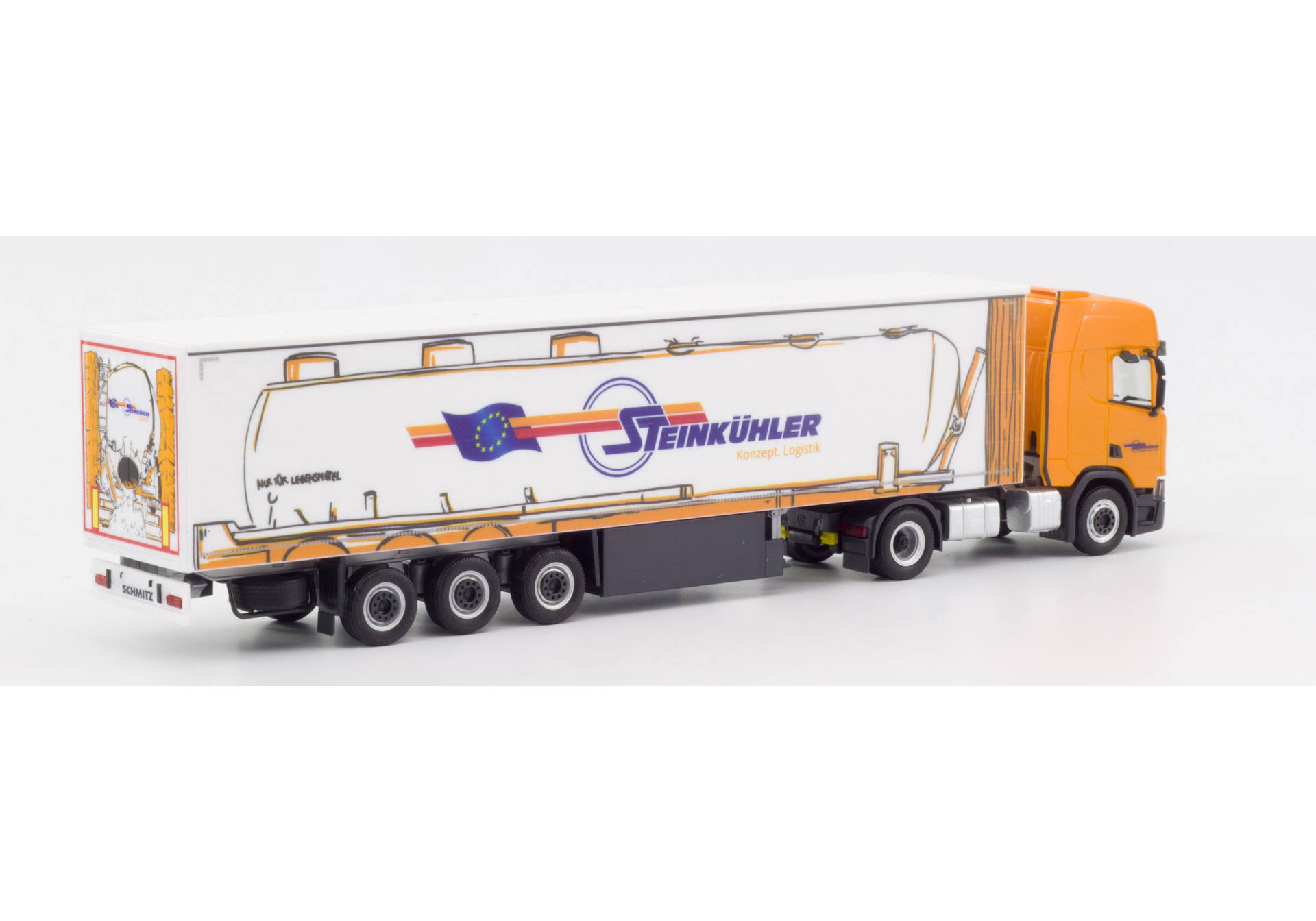 Herpa Scania Cr Hd Curtain Canvas Semitrailer Steink Hler Nordrhein Westfalen Rheine