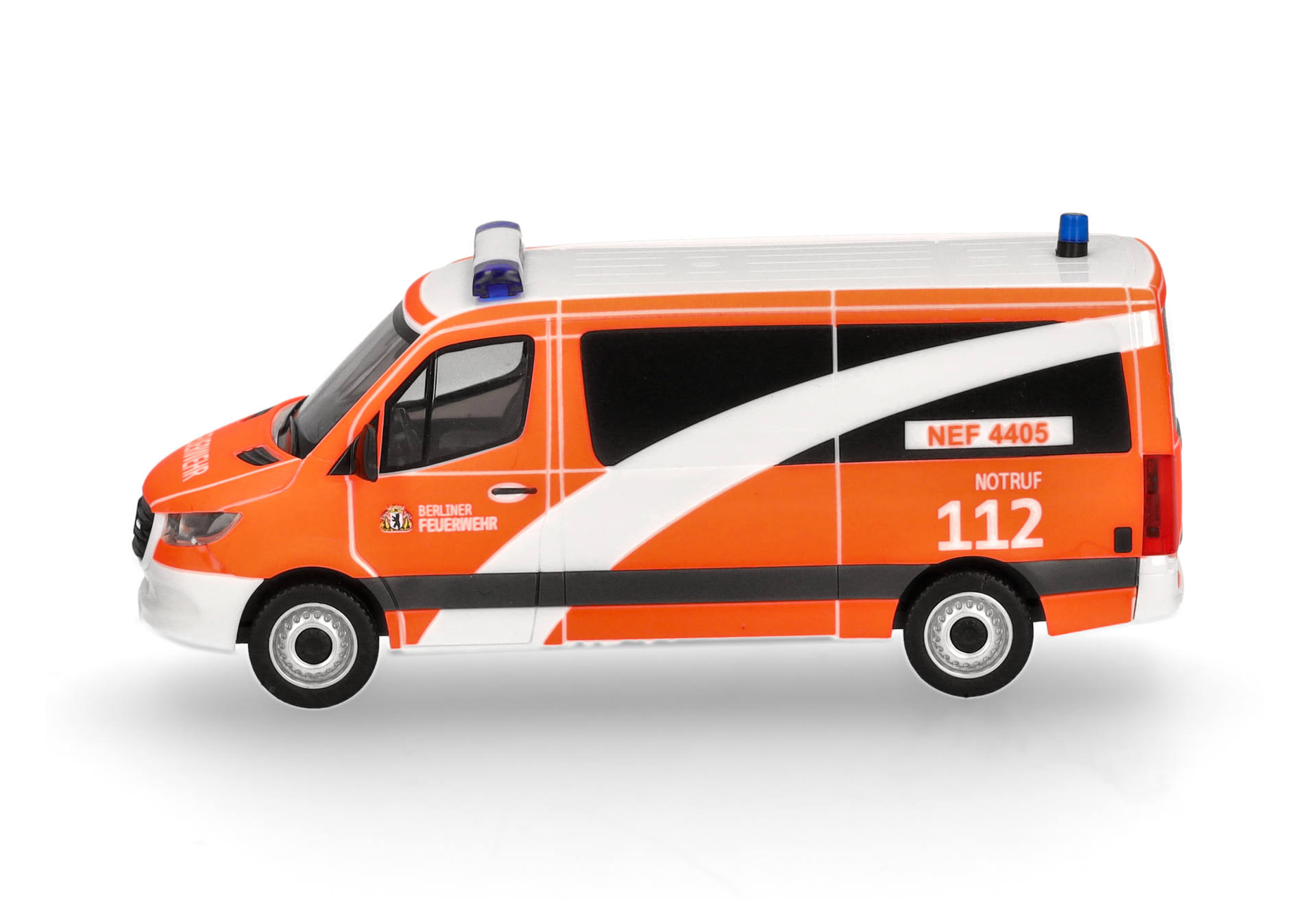 Mercedes-Benz Sprinter '18 bus flat-roof "Berlin Fire Brigade/Emergency Doctor"
