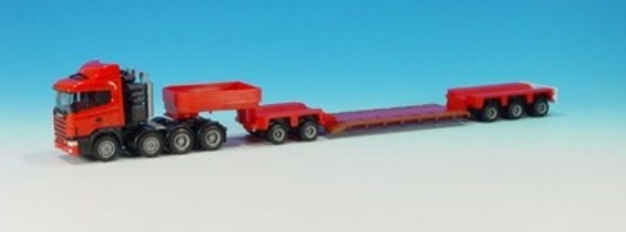 Scania 144 hl deep charging saddle train 4a/5a