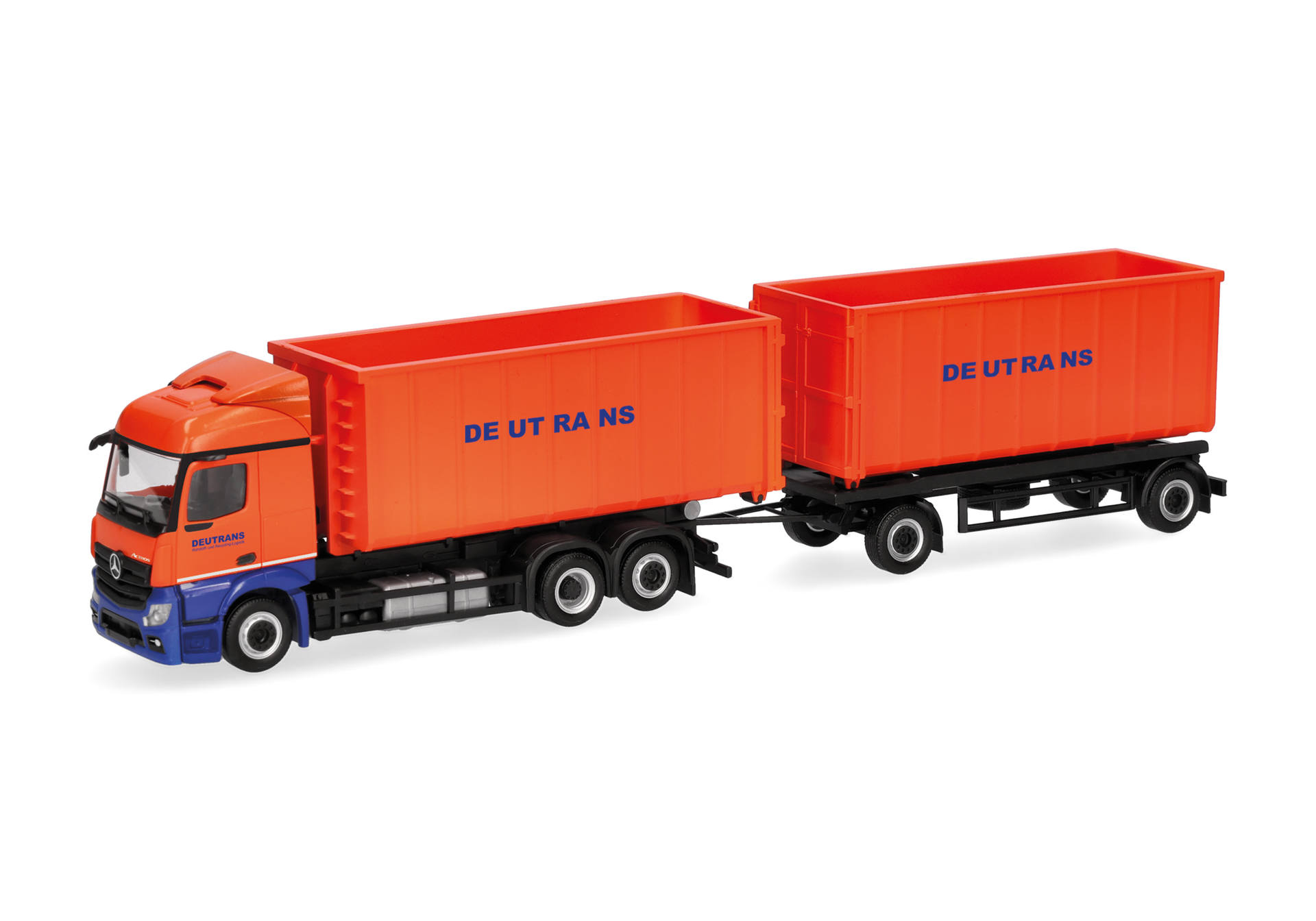truck, toy, dump truck, orange, trailer