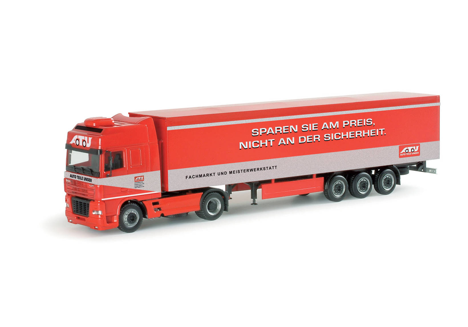 DAF XF SSC walking floor semitrailer "ATU"