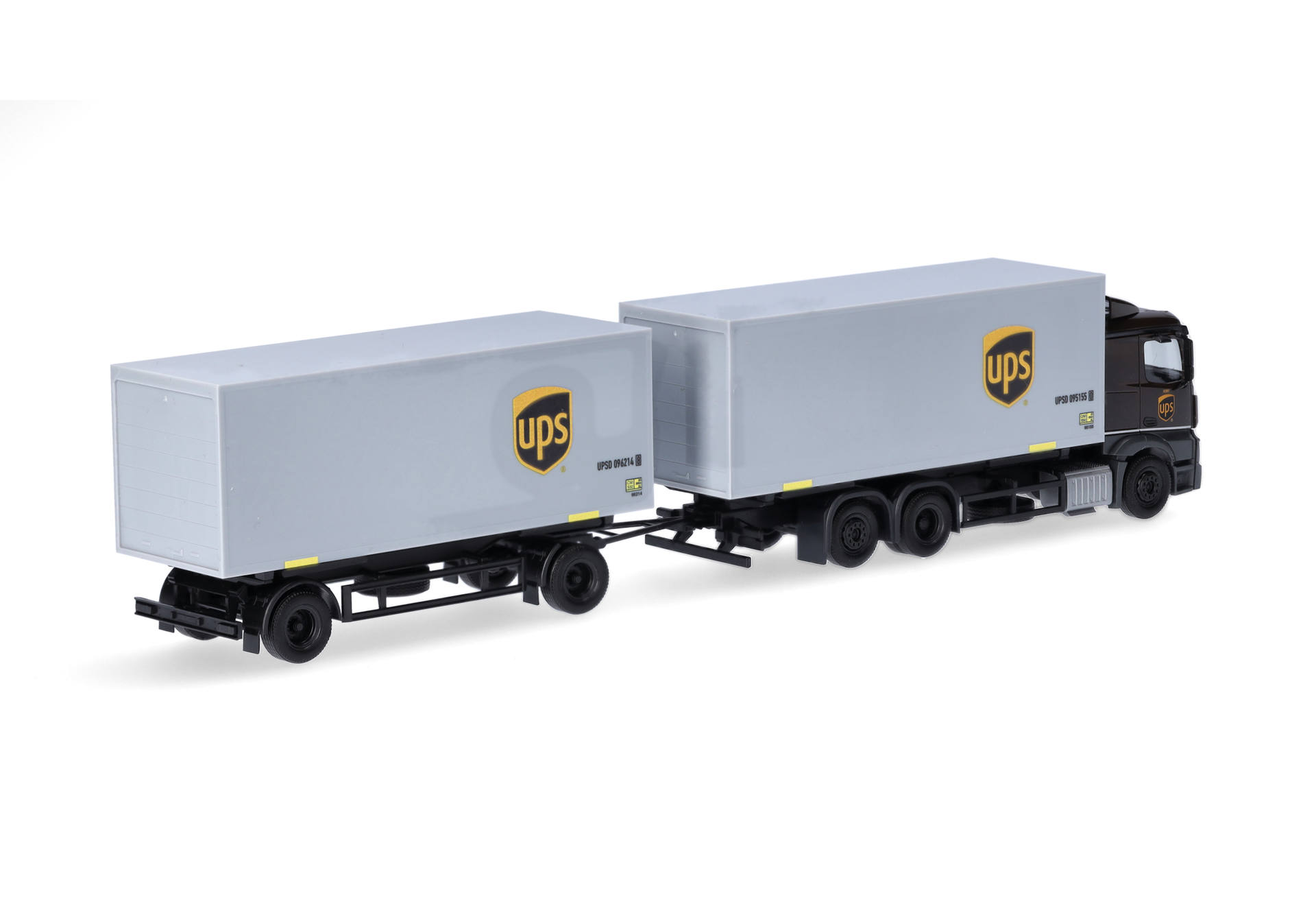 Mercedes-Benz Actros Classicspace interchangeable box trailer truck "UPS"