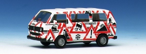 VW T3 Bus Printing with traffic signs