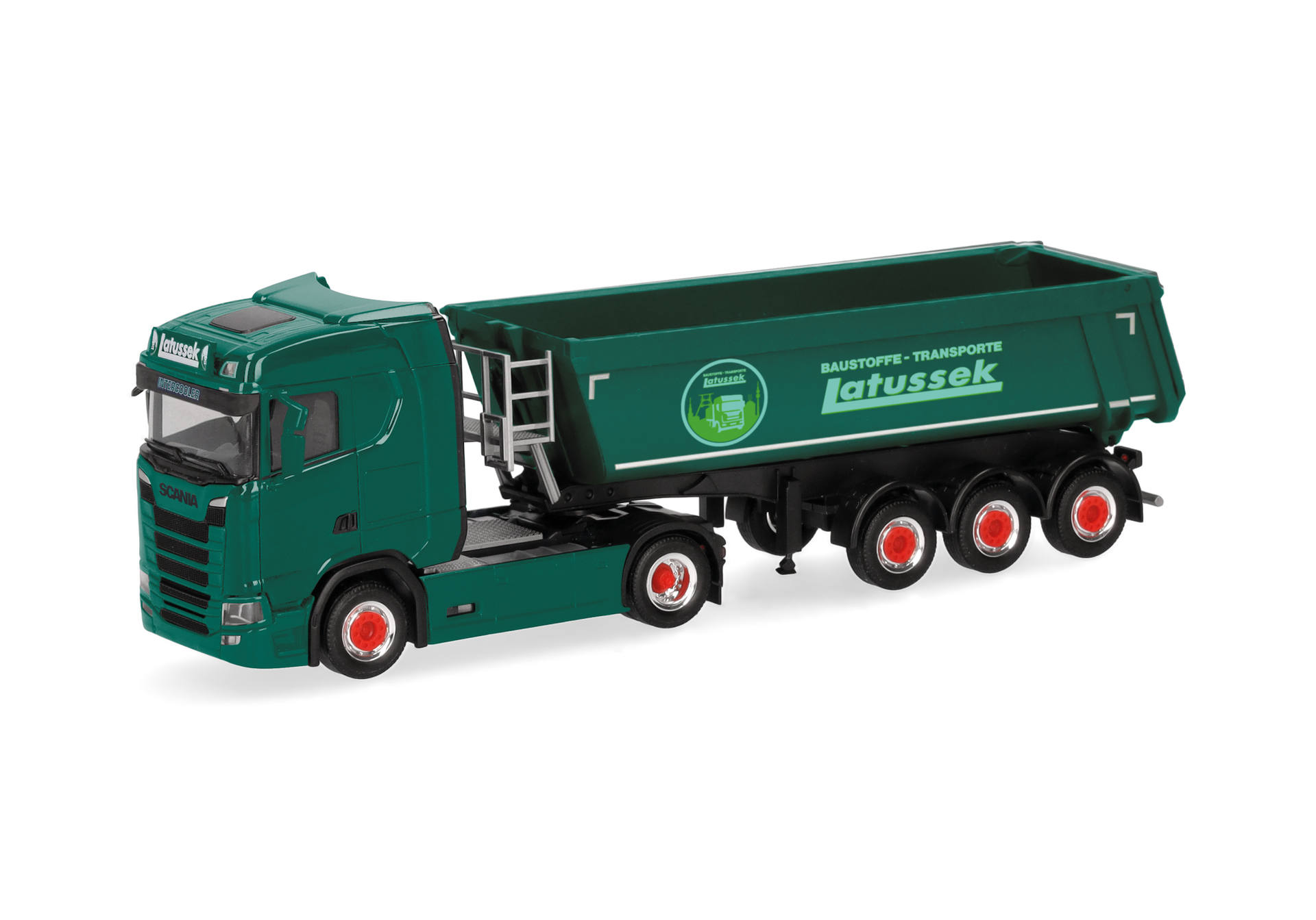 Scania CS 20 ND Rundmulden-Sattelzug "Latussek"