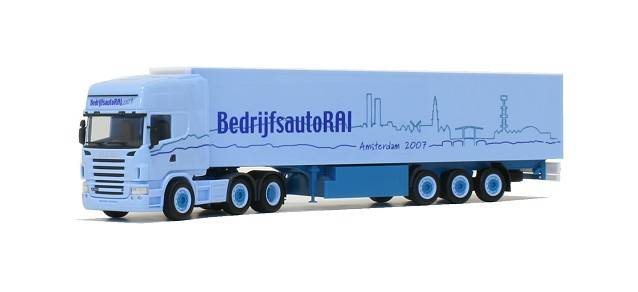 Scania TL refrigerated box semitrailer "RAI 2007"