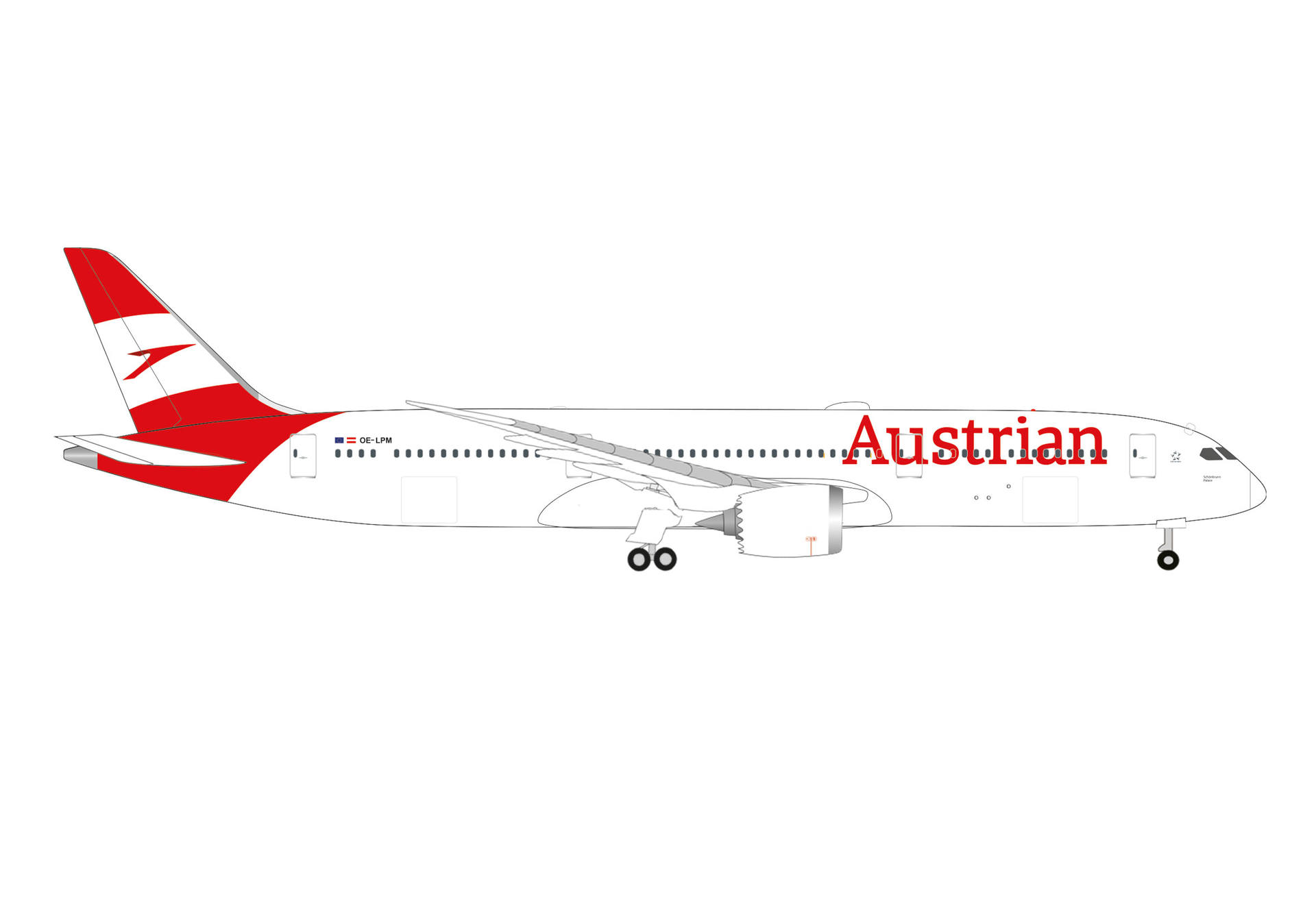 Austrian Airlines Boeing 787-9 Dreamliner