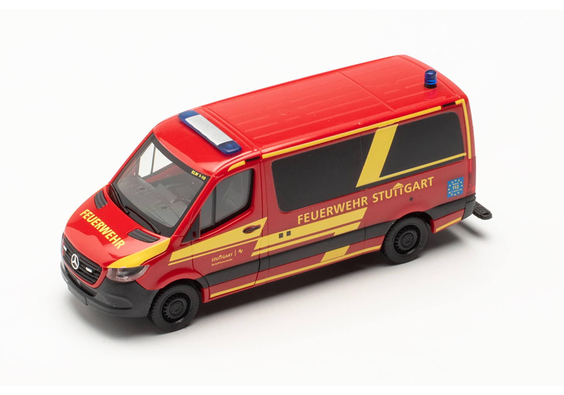 Mercedes-Benz Sprinter '18 bus flat roof, "Fire brigade Stuttgart"