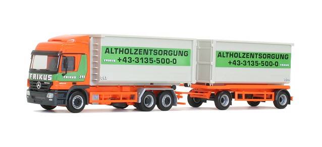 Mercedes-Benz Actros L container trailer "Frikus"