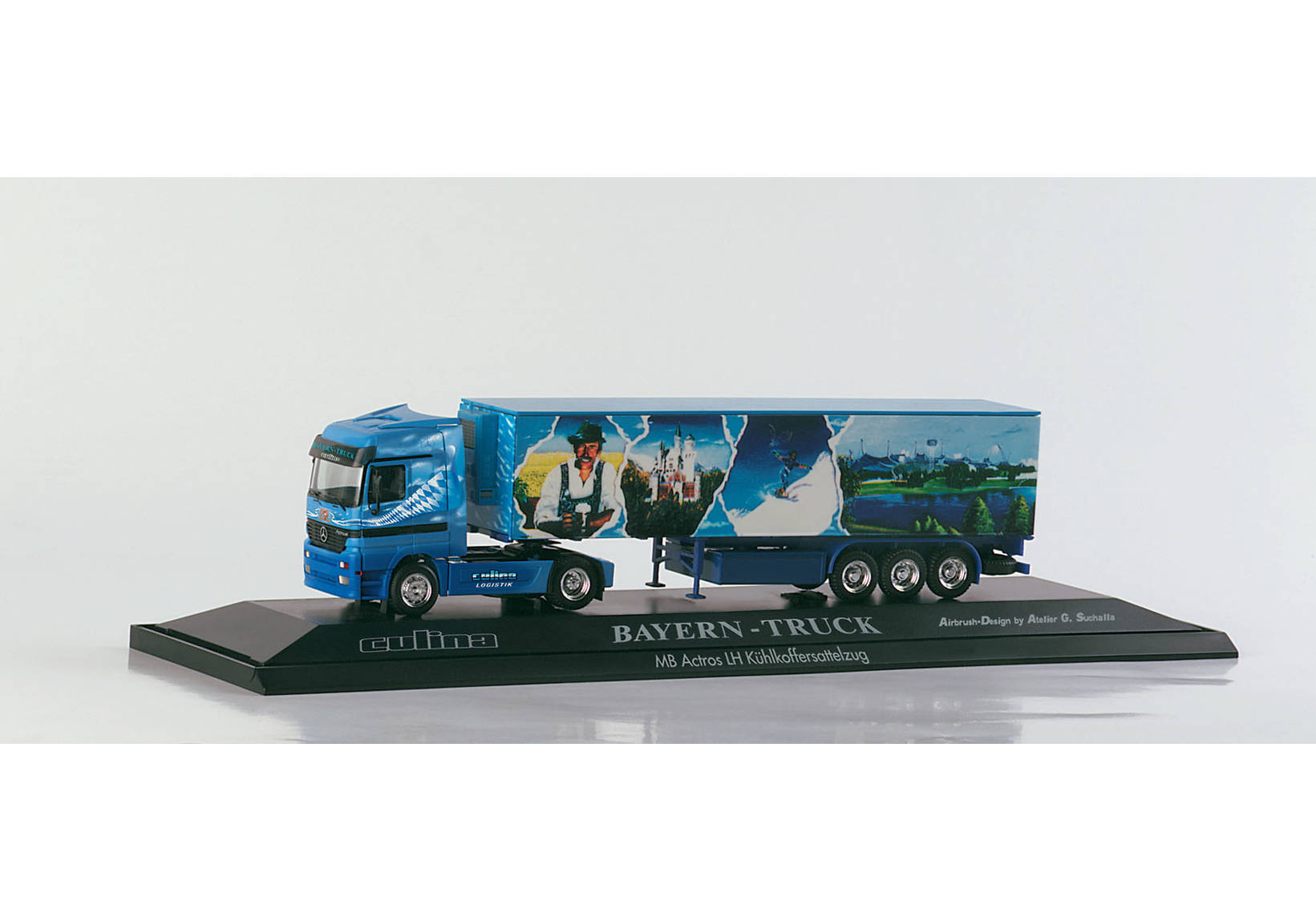 Herpa Mercedes Benz Actros Lh Kühlkoffer Sattelzug Bayern Truck Culina