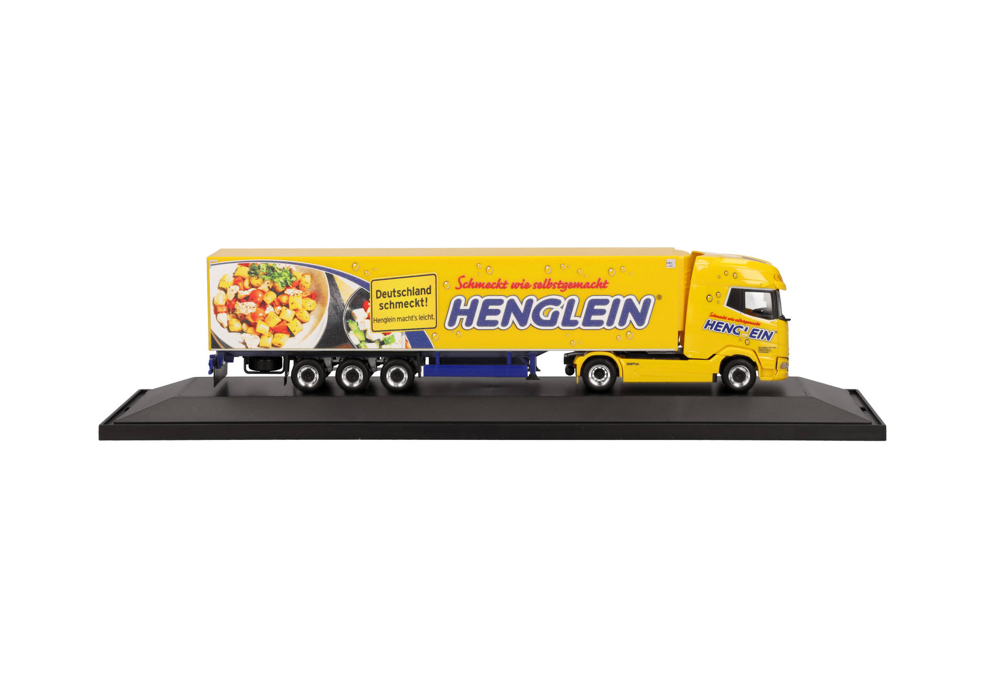 DAF XG+ refrigerated box semitrailer"Henglein/Gnocci"