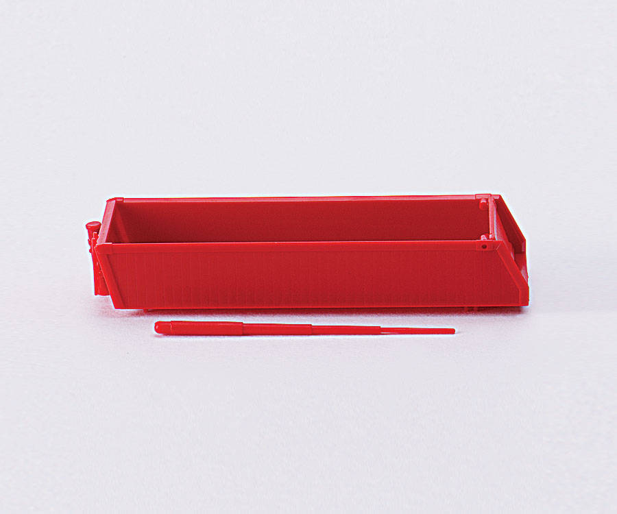 Container for dump semitrailer (Koegel), red (2 pieces)