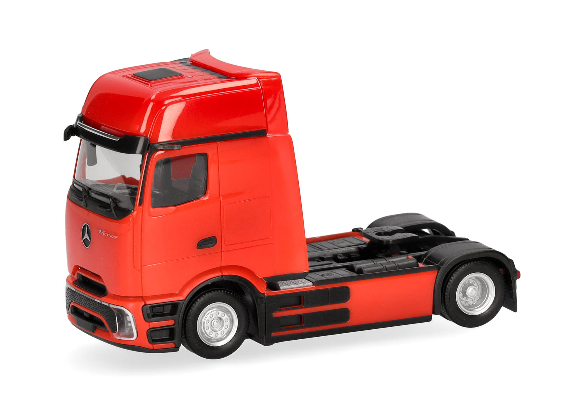 truck, cab, tractor, red, model