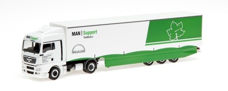 MAN TGX XLX suitcase saddle train