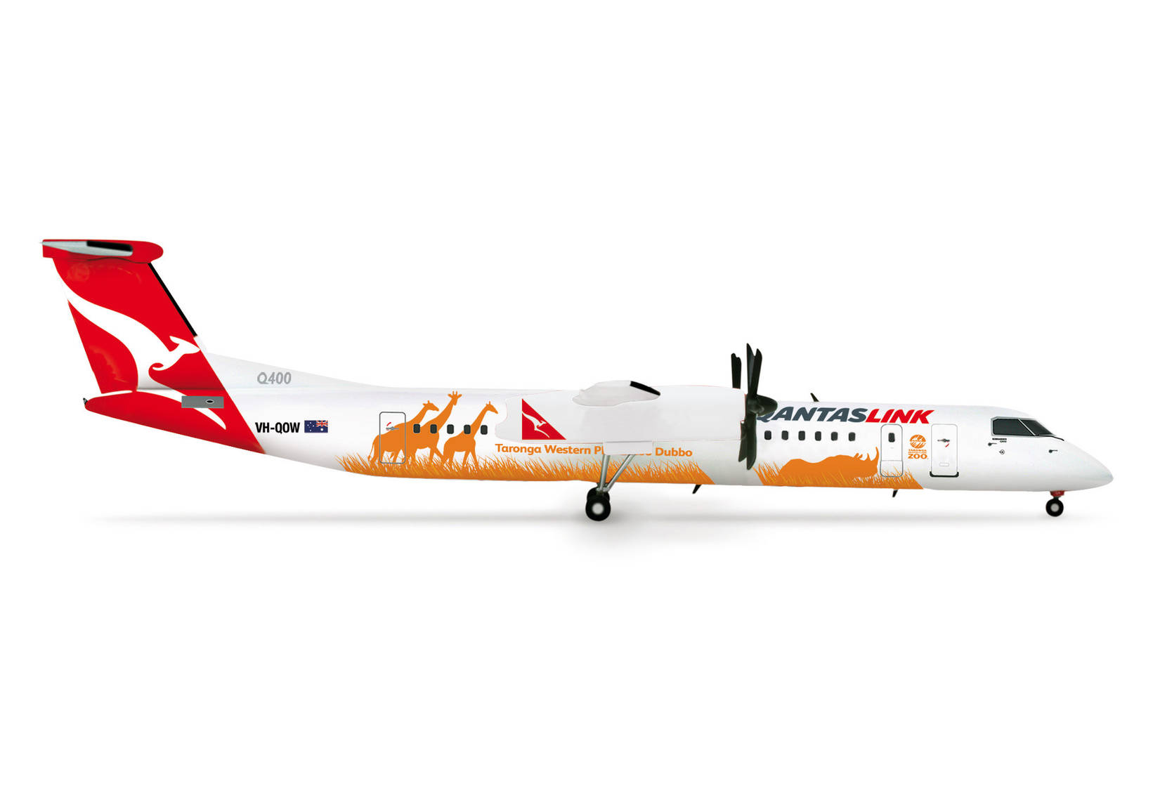 QantasLink Bombardier Q400 "Taronga Western Plain Zoo"