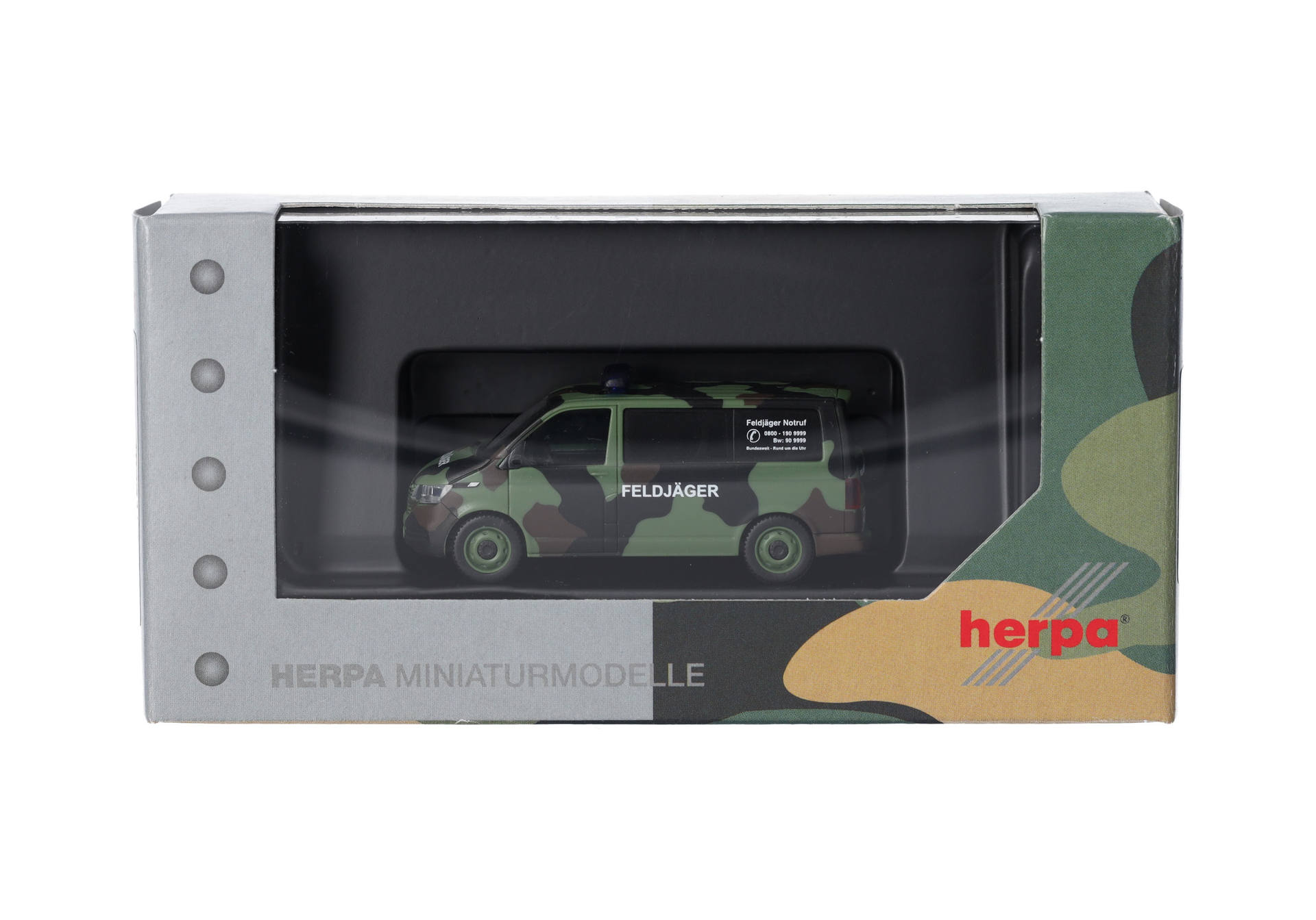 Volkswagen (VW) T6.1 bus ,camouflage "Feldjäger"